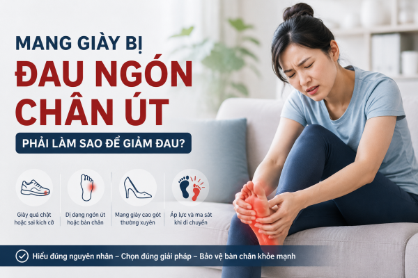 Mang giày bị đau ngón chân út là tình trạng nhiều người gặp phải do giày chật, sai kích cỡ hoặc áp lực khi di chuyển. Tìm hiểu nguyên nhân, cách giảm đau hiệu quả và mẹo chọn giày phù hợp để bảo vệ đôi chân luôn khỏe mạnh.
